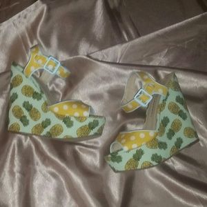 Pineapple Pokedot Wedges